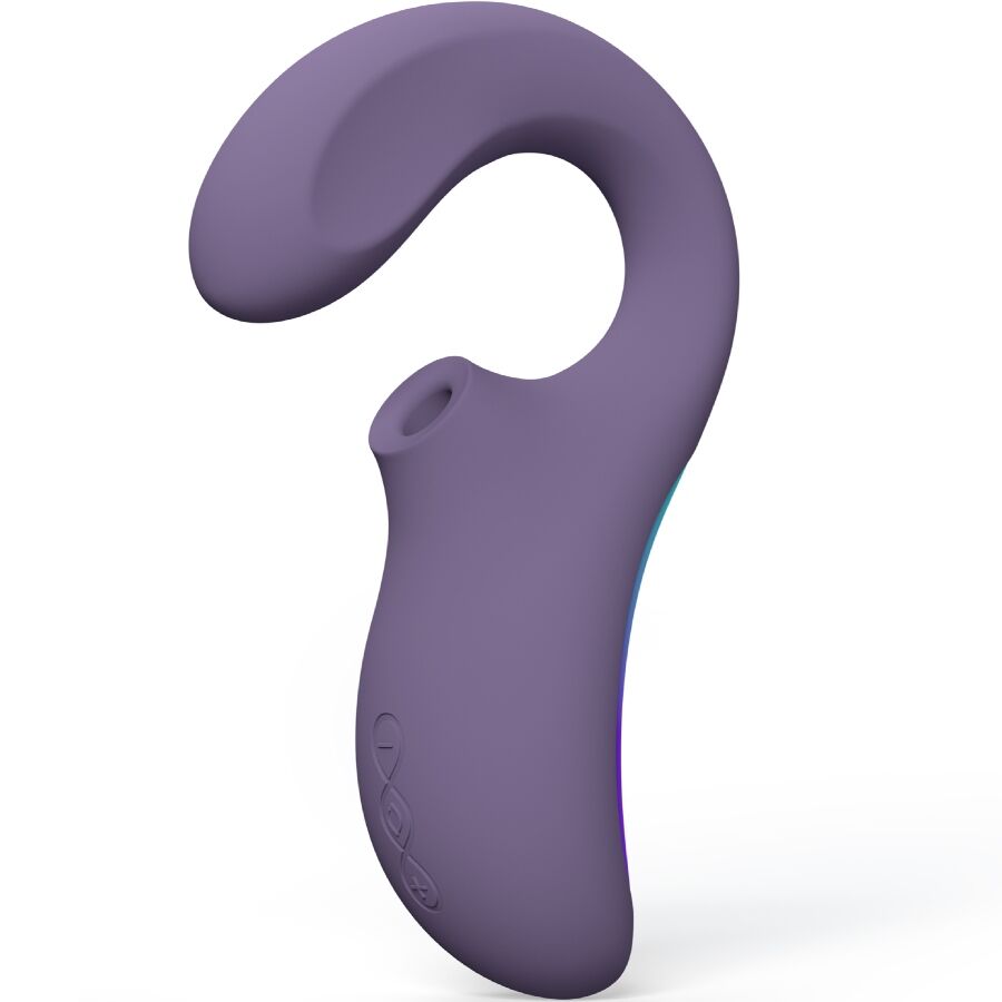 LELO Enigma Wave Masseur Triple Vibration Cyber Purple — vue détaillée