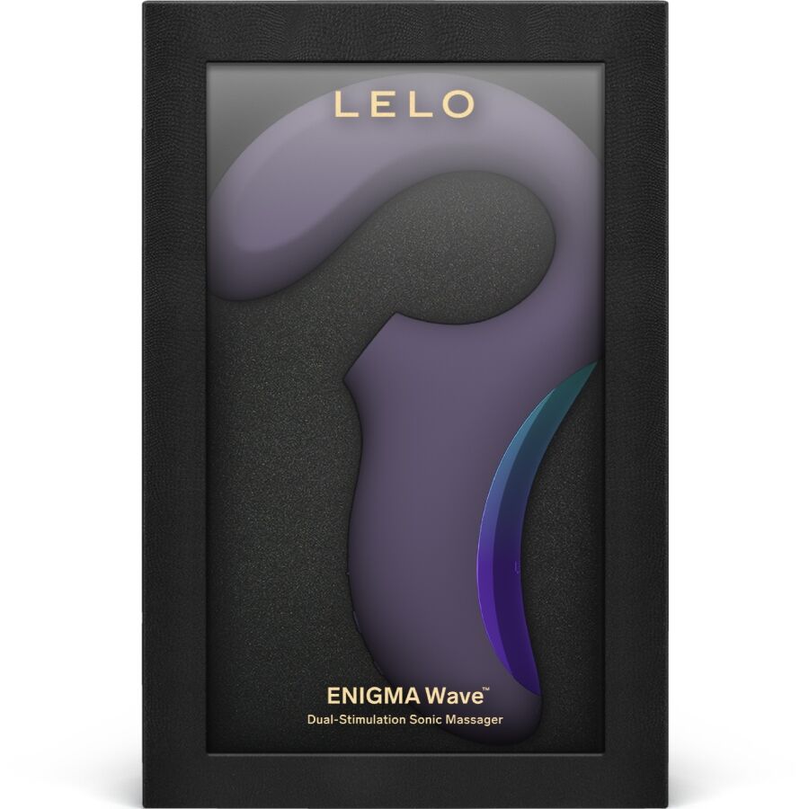 LELO Enigma Wave Masseur Triple Vibration Cyber Purple — vue arrière
