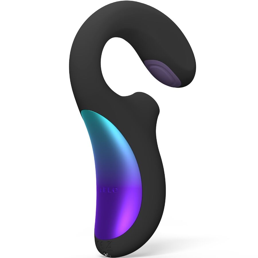LELO Enigma Double Vibrateur Sonic Point G Noir - Aura Intime