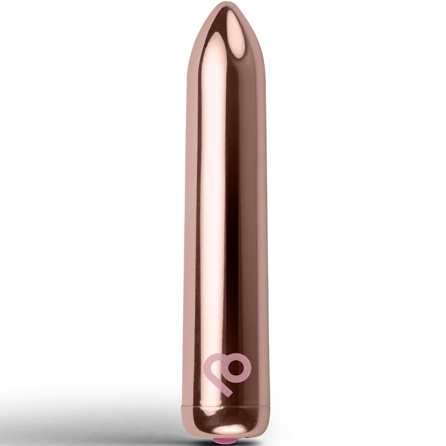 ROCKS-OFF Balle Vibrante Rechargeable Rose Dorée - Aura Intime