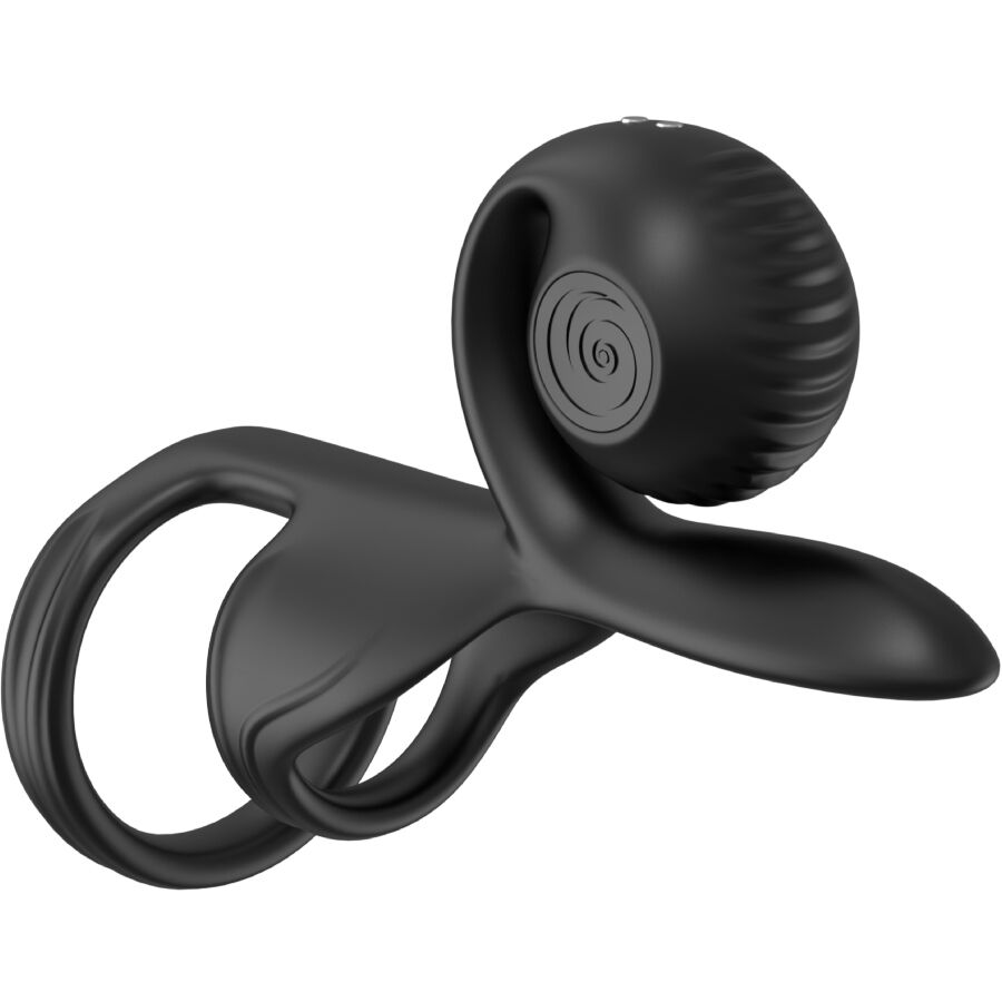 SNAIL VIBE JOVI BAGUE COUPLES TÉLÉCOMMANDE NOIRE - Aura Intime