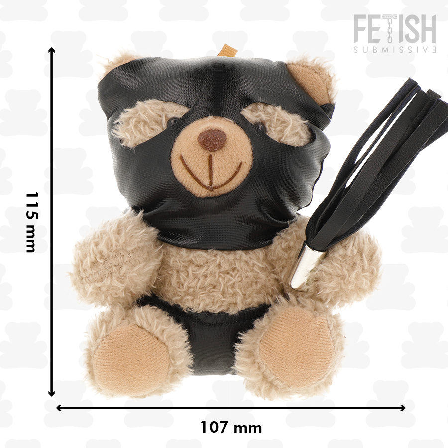 FETISH SUBMISSIVE REBEL TOYS LUNO BDSM TEDDY BEAR MODÈLE 7 — vue arrière