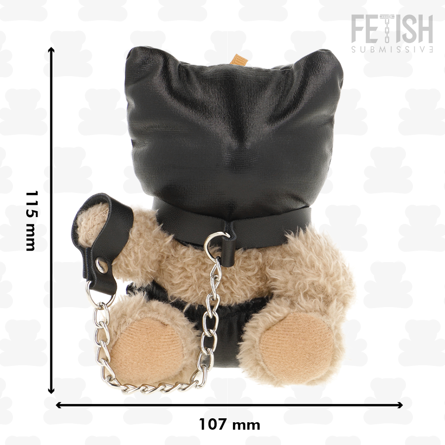 FETISH SUBMISSIVE REBEL TOYS MOMO BDSM TEDDY BEAR MODÈLE 8 — vue arrière