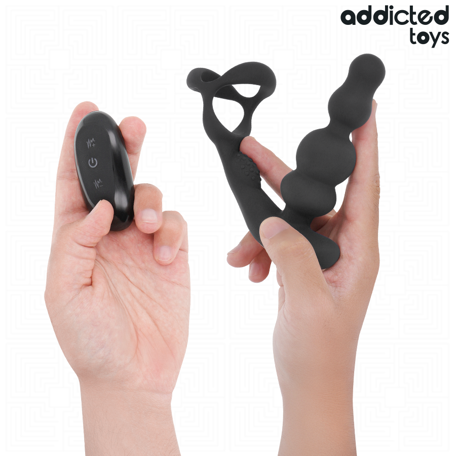 ADDICTED TOYS Masseur Prostate Rotatif À Télécommande — vue détaillée