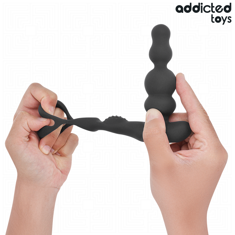 ADDICTED TOYS Masseur Prostate Rotatif À Télécommande — accessoires inclus