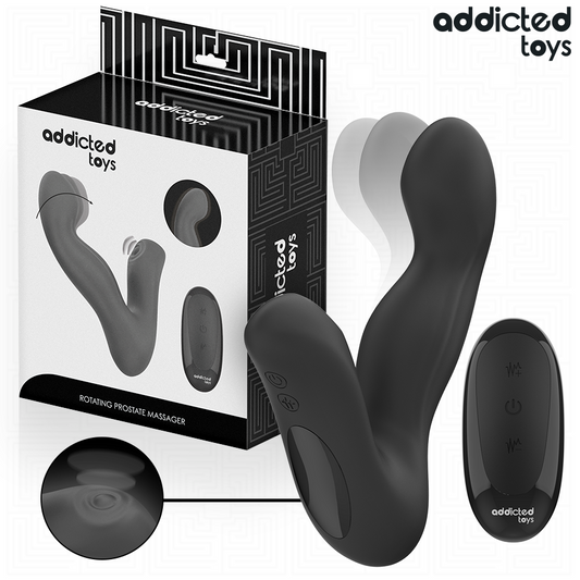 ADDICTED TOYS Masseur Prostate Oscillant Mode Pulsation Télécommande - Aura Intime