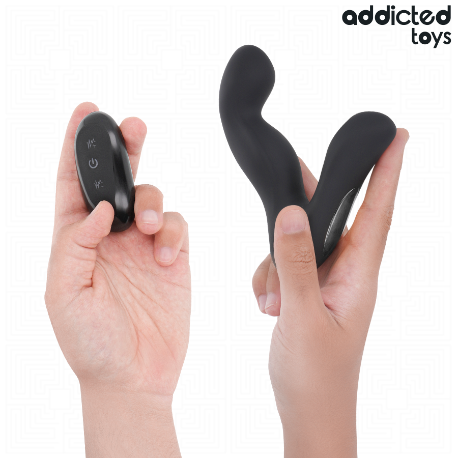 ADDICTED TOYS Masseur Prostate Oscillant Mode Pulsation Télécommande — vue détaillée