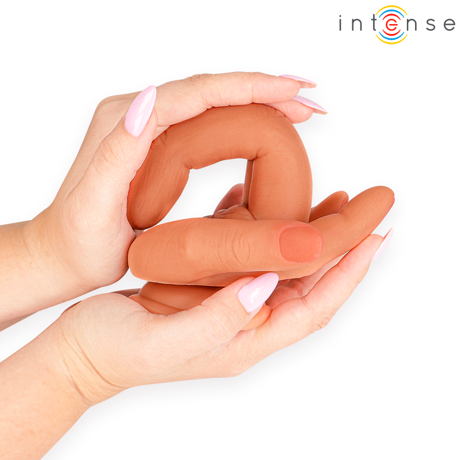 INTENSE FUN TOYS LEELA STIMULATEUR POINT G MAIN FLEXIBLE 12,6 CM — vue arrière