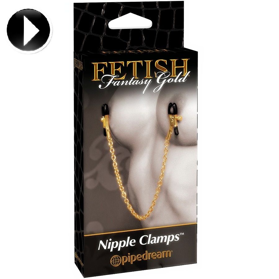 FETISH FANTASY GOLD Pinces À Metelier — vue arrière