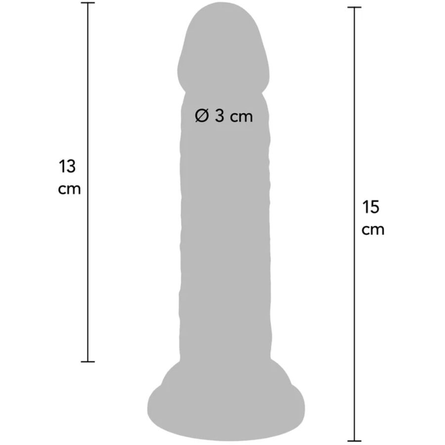 GET REAL PÉNIS RÉALISTE LUXE 15 CM — vue arrière