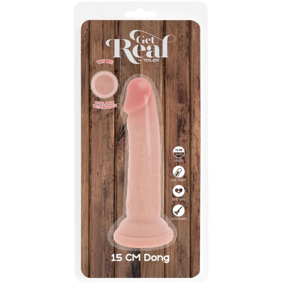 GET REAL PÉNIS RÉALISTE LUXE 15 CM — accessoires inclus