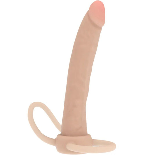 GET REAL Pénétrateur Anal Silicone Double Trouble 16 Cm - Aura Intime