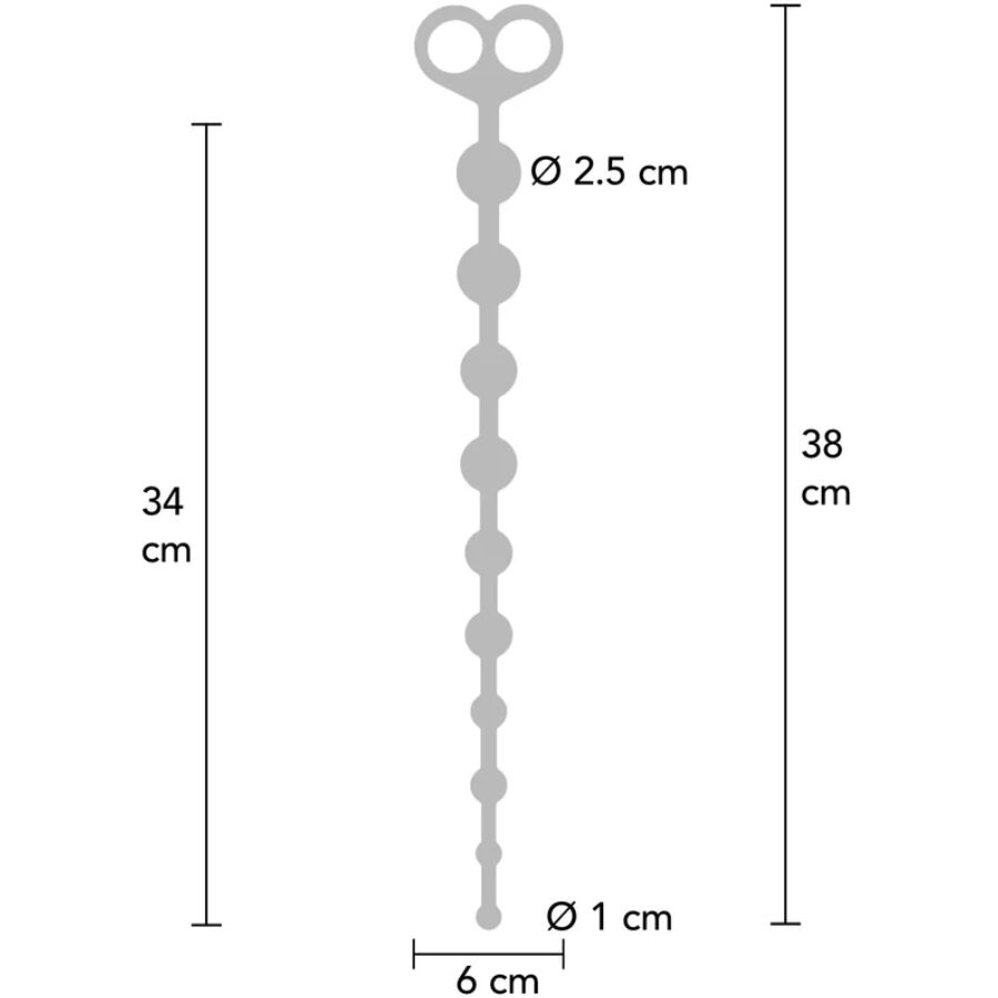 TOYJOY Boules Anales Flexibles — vue arrière