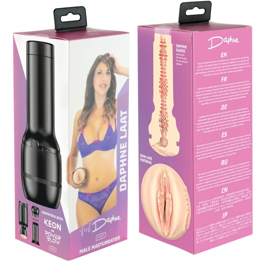 KIIROO Collection Feel Daphne Laat Stars Compatible Strokers Pow... - Aura Intime