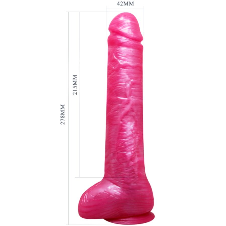 BAILE DILDOS GODE DONG ROSE RÉALISTE VENTOUSE — accessoires inclus