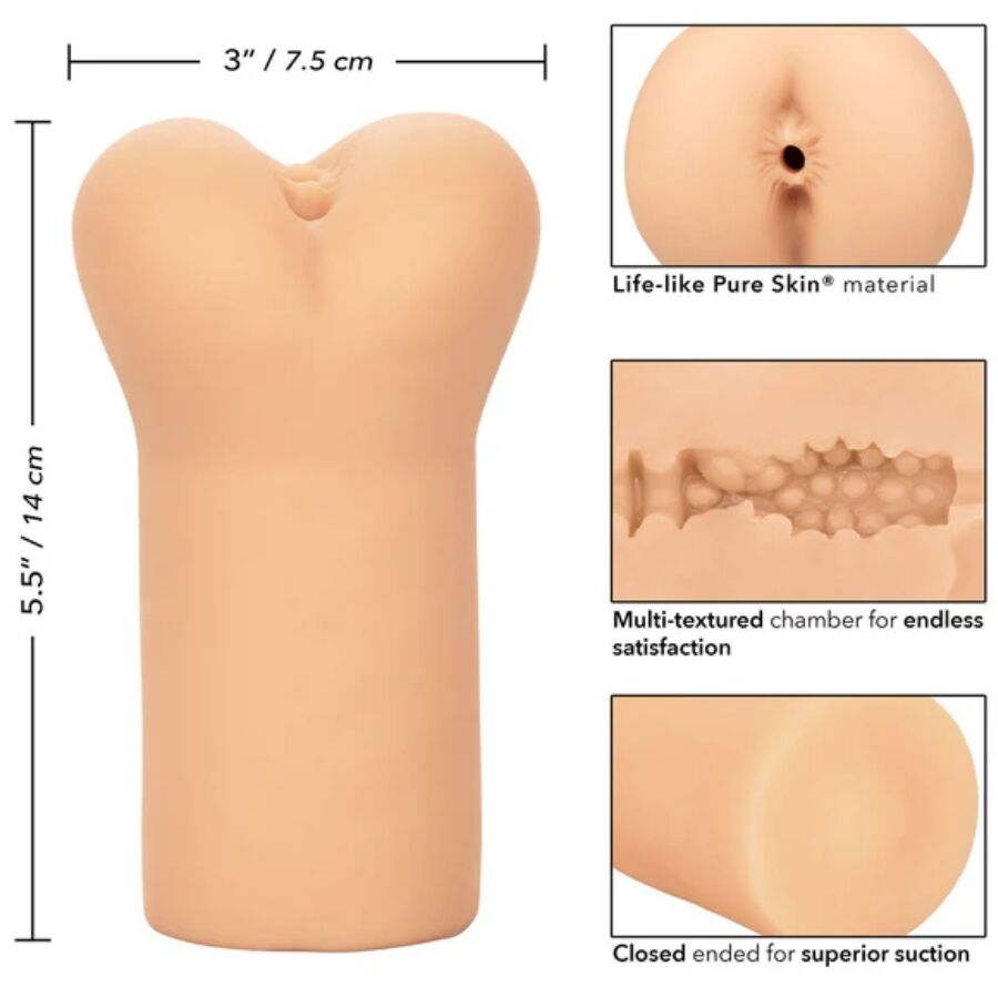 CALEXOTICS Boundless Browm Anus Boundless — vue arrière