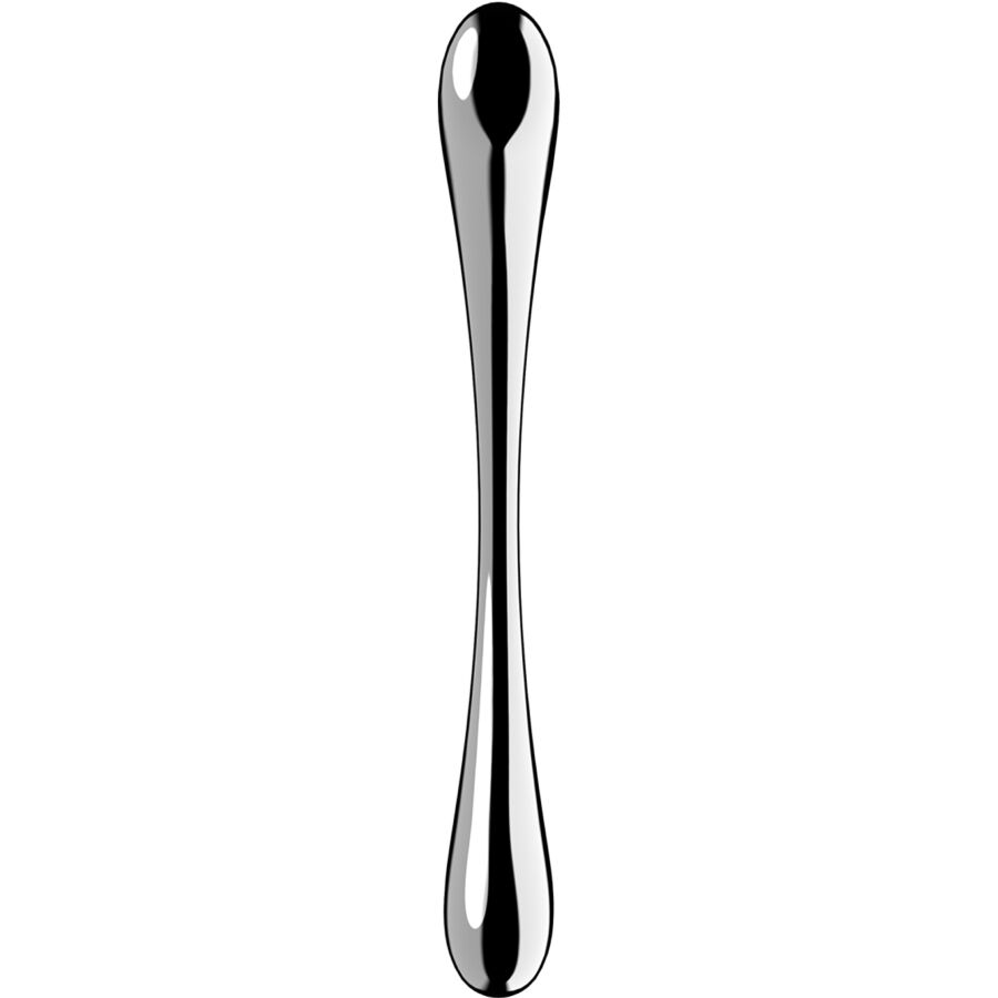 SATISFYER DILDO COSMIC CREST 1 GODEMICHET DOUBLE EXTRÉMITÉ ACIER INOXYDABLE — vue détaillée
