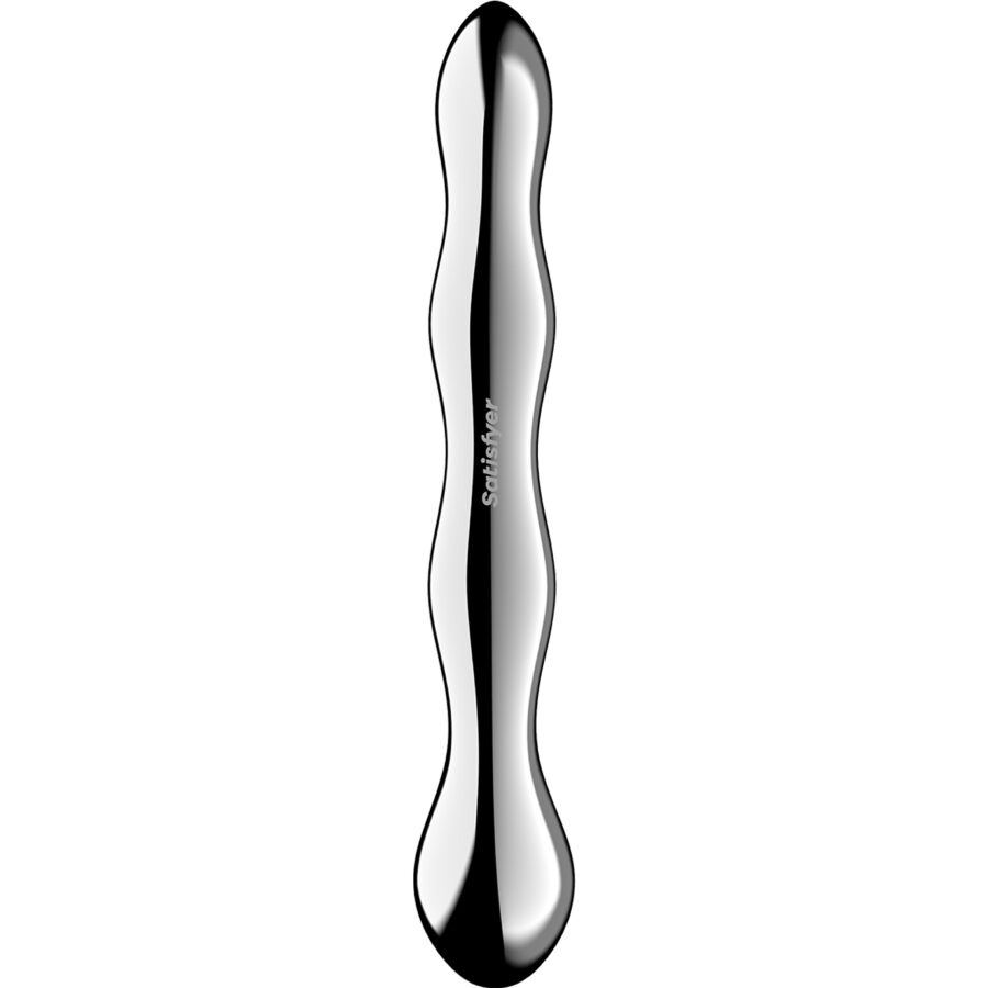 SATISFYER DILDO COSMIC CREST 2 GODEMICHET DOUBLE ACIER INOXYDABLE — vue arrière