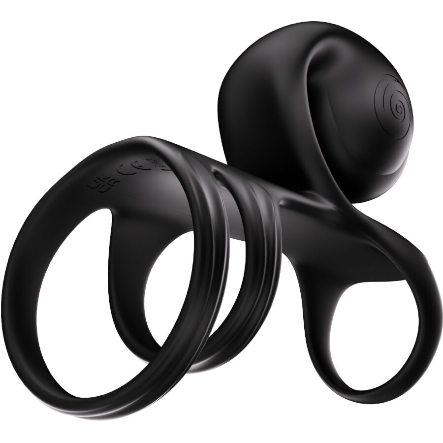 SNAIL VIBE JOVI ARC ANNEAU COUPLE TÉLÉCOMMANDE NOIRE — vue arrière