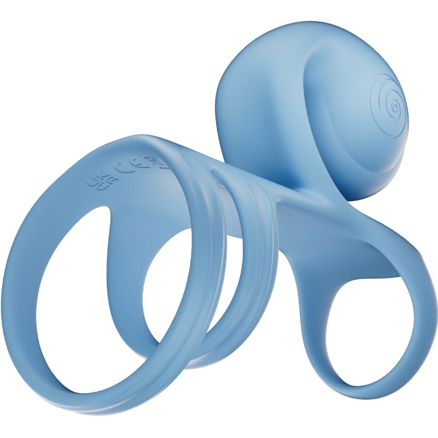 SNAIL VIBE JOVI ARC ANNEAU COUPLE TÉLÉCOMMANDE BLEUE — vue arrière