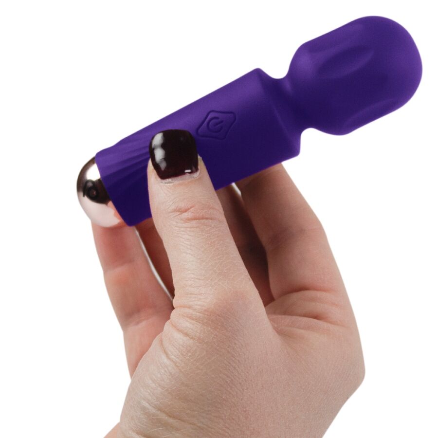ROCKS-OFF Mini Baguette Rechargeable 16 Fonctions Violet Dream — vue alternative