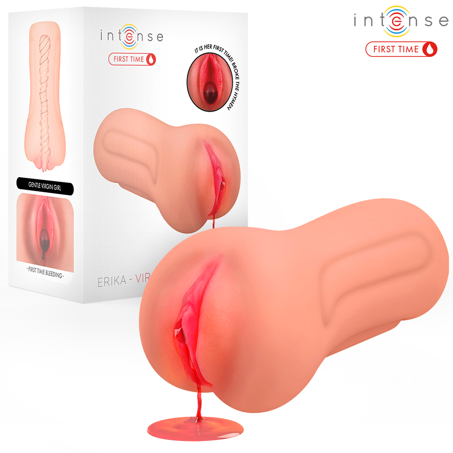 INTENSE BODIES & MASTURBATORS Erika Vierge Masturbateur Saignement — vue détaillée