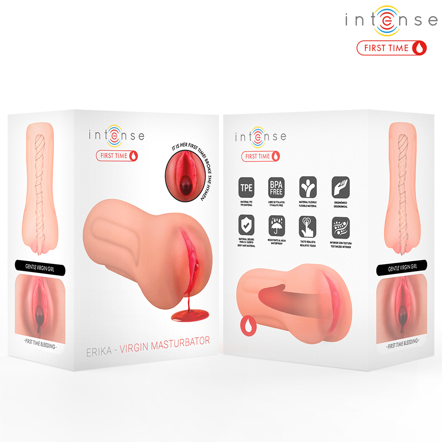 INTENSE BODIES & MASTURBATORS Erika Vierge Masturbateur Saignement — vue alternative