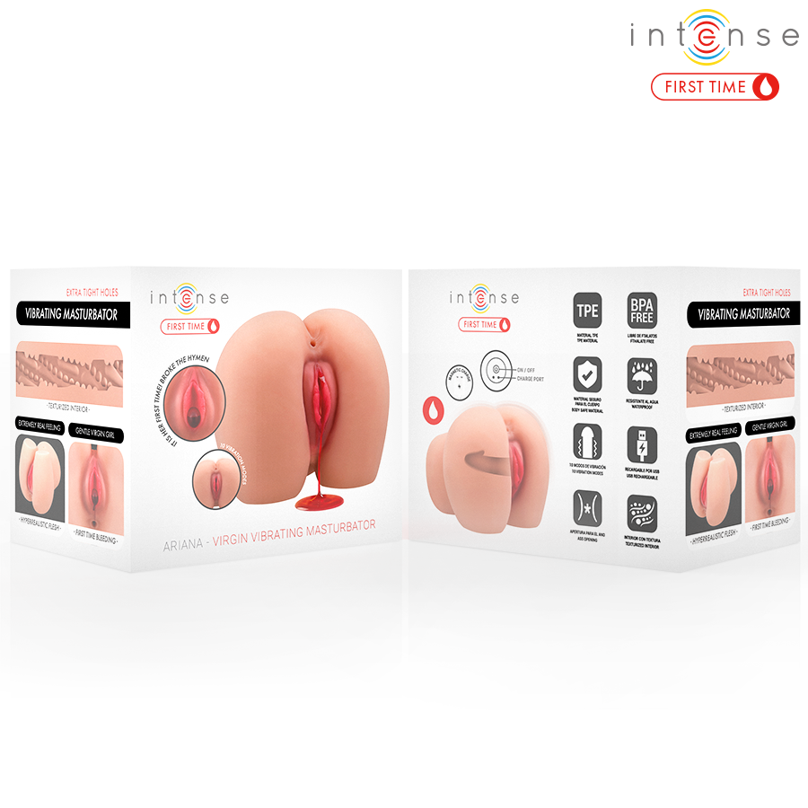 INTENSE BODIES & MASTURBATORS MASTURBATEUR VIBROMASSEUR ARIANA VIRGIN SAIGNEMENT — vue alternative