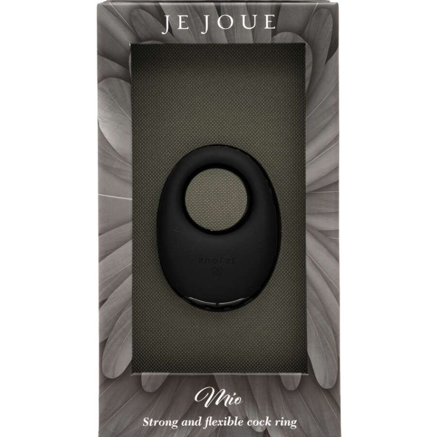 JE JOUE MIO ANNEAU VIBRATEUR NOIR - Aura Intime