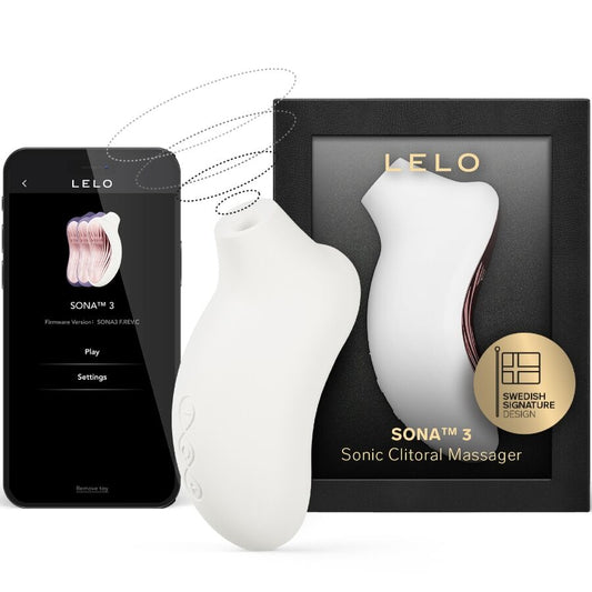 LELO Sona 3 Crème Massage Clitoral Sonic - Aura Intime