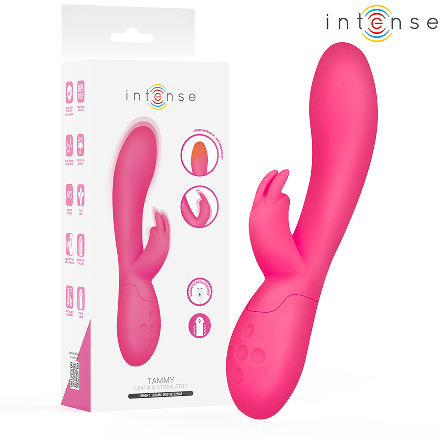 INTENSE HIGH TECH Stimulateur Tammy Rabbit Chauffant - Aura Intime