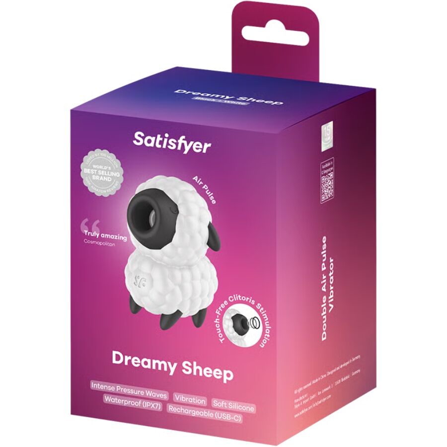 SATISFYER AIR PULSE Vibrateur Mouton Rêve Stimulateur À Impulsions D'Air — vue alternative
