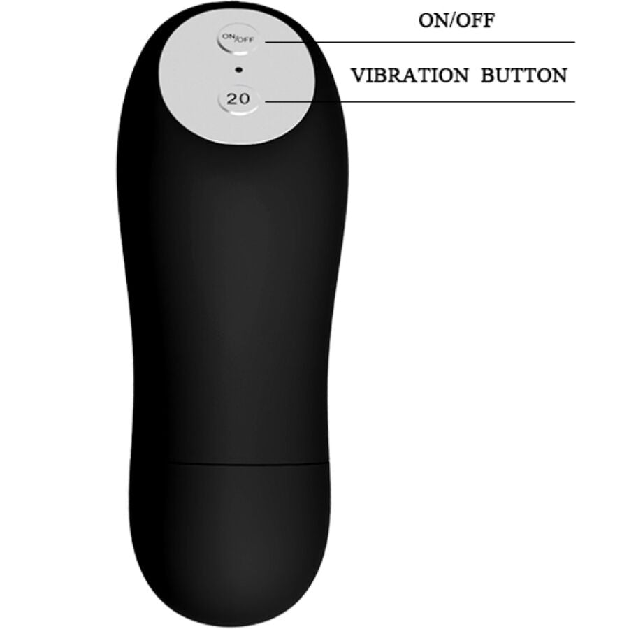 BAILE STIMULATING String Vibrant Télécommande Noir — accessoires inclus