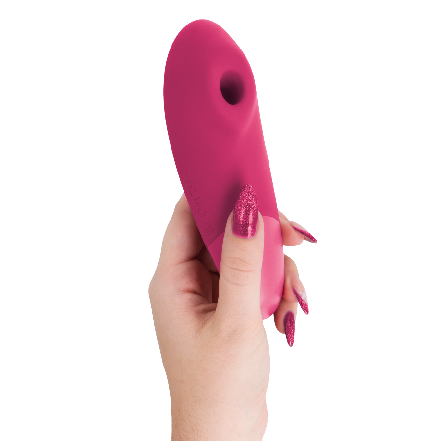 WOMANIZER Stimulateur Clitorial Améliorant Rose Vibrant — vue arrière