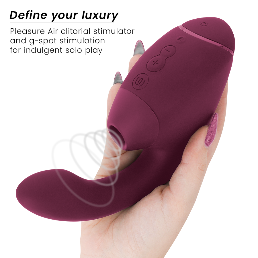 WOMANIZER Duo Next Stimulateur Clitorial Point G Double Rose Foyer — vue alternative