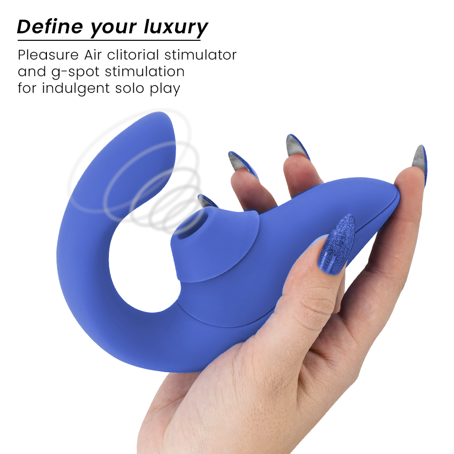WOMANIZER Vibrateur Stimulateur Bleu Vibrant Bleu — vue alternative