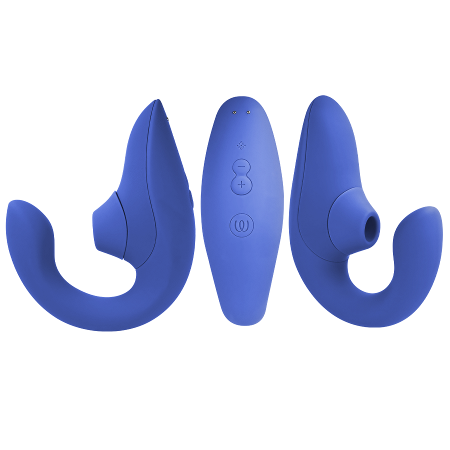 WOMANIZER Vibrateur Stimulateur Bleu Vibrant Bleu — vue détaillée