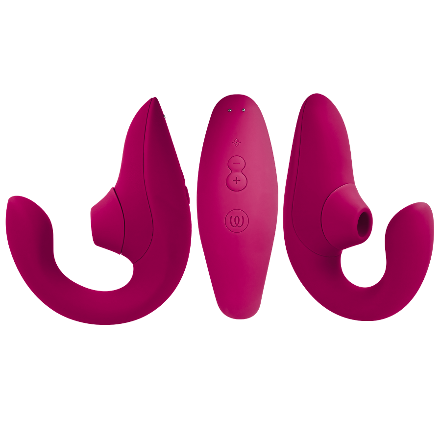 WOMANIZER Vibrateur Stimulateur Blend Rabbit Rose Vibrant — vue détaillée