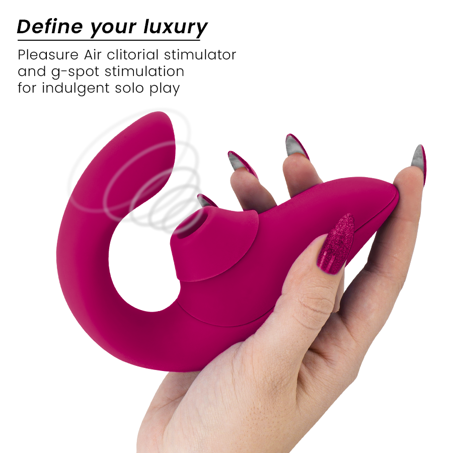 WOMANIZER Vibrateur Stimulateur Blend Rabbit Rose Vibrant — vue alternative