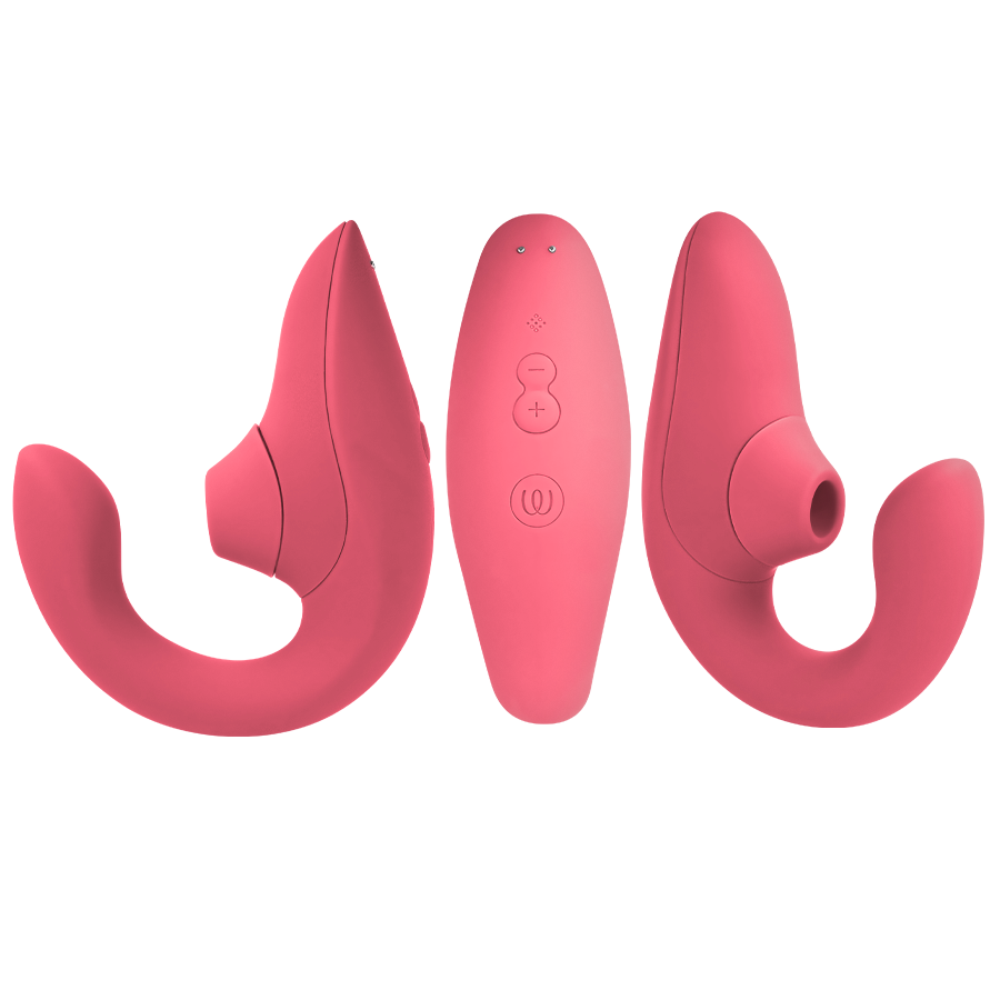 WOMANIZER Vibrateur Stimulateur Blend Rabbit Rose Vibrante — vue détaillée