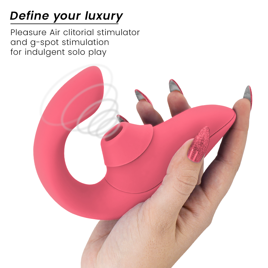 WOMANIZER Vibrateur Stimulateur Blend Rabbit Rose Vibrante — vue alternative