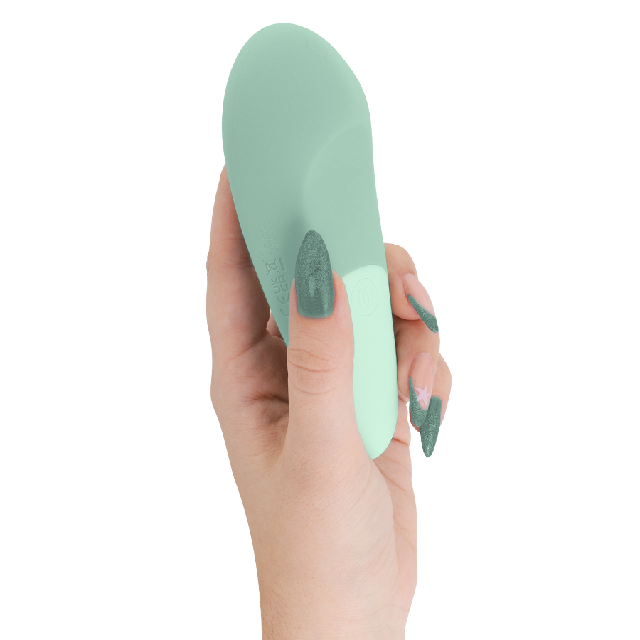 WOMANIZER Vibromasseur Silencieux Vibe Lay-On Sage — vue arrière