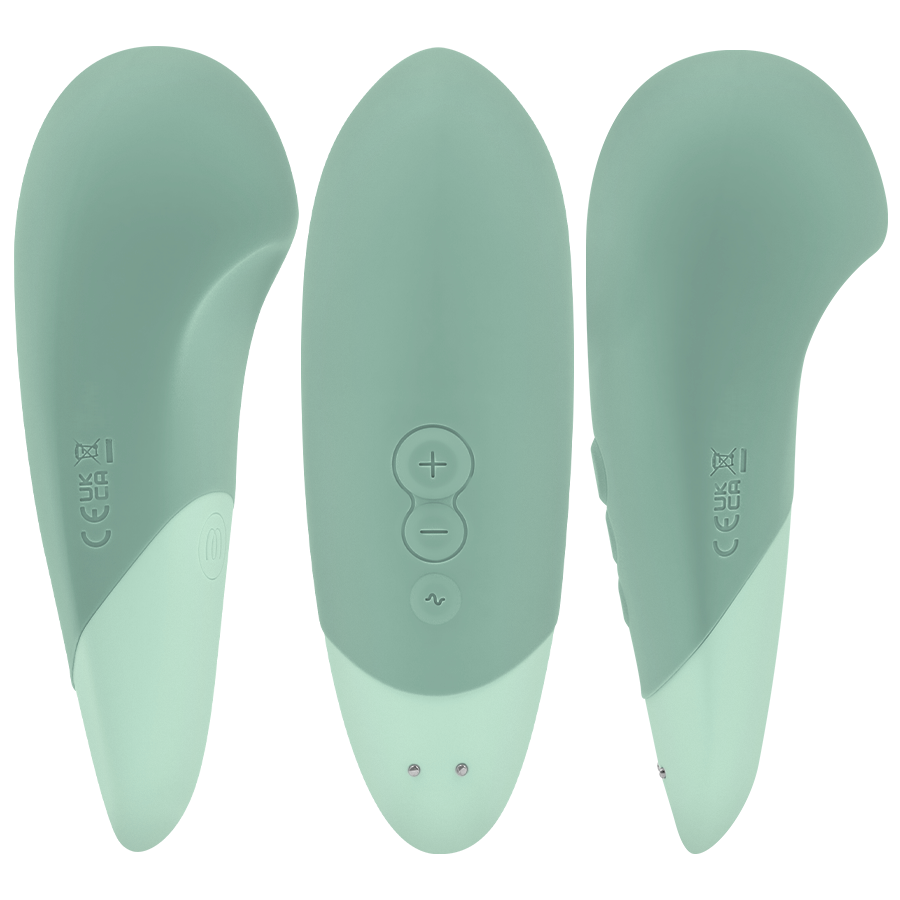 WOMANIZER Vibromasseur Silencieux Vibe Lay-On Sage — vue détaillée