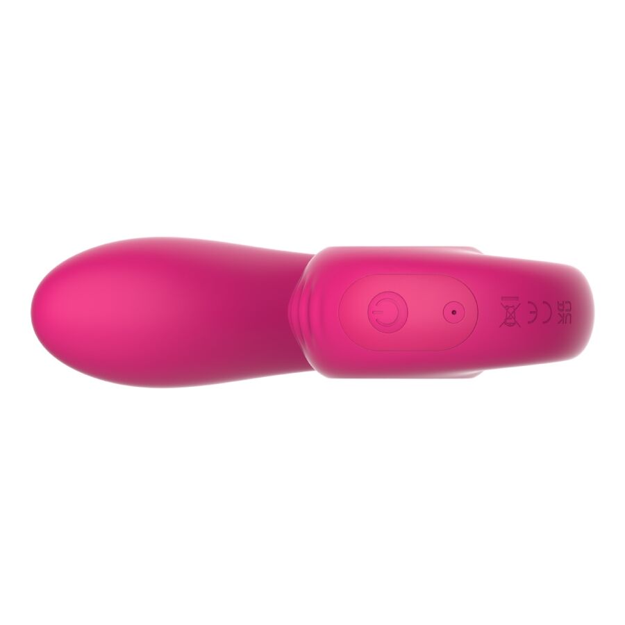 SNAIL VIBE Gizi Lite Vibrateur Rose Double Point G Clitorial — vue alternative