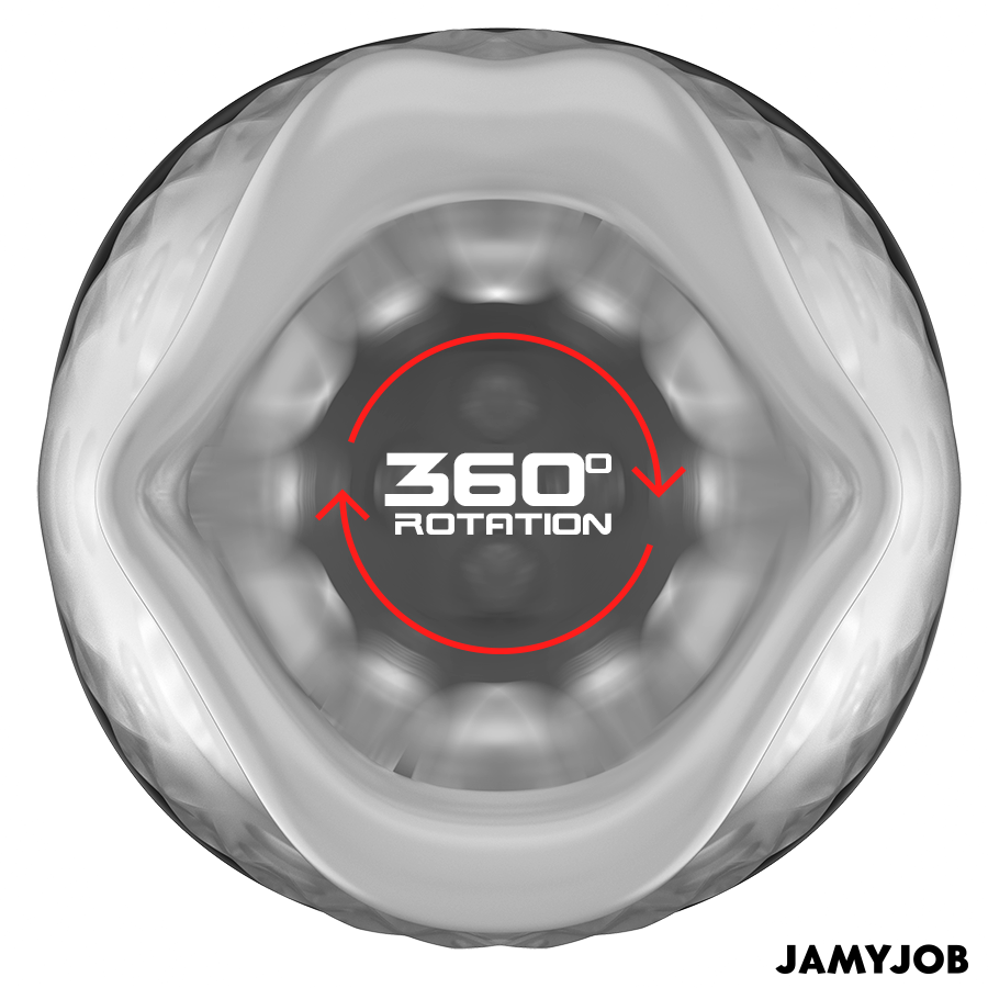 JAMYJOB Masturbateur Blow-R Mouvement Poussée Rotation — vue arrière