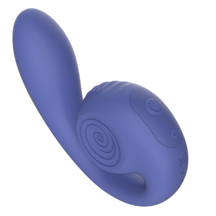 SNAIL VIBE Gizi Lite Vibrateur Violet Double Point G Clitorial — vue alternative