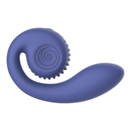 SNAIL VIBE Gizi Lite Vibrateur Violet Double Point G Clitorial - Aura Intime