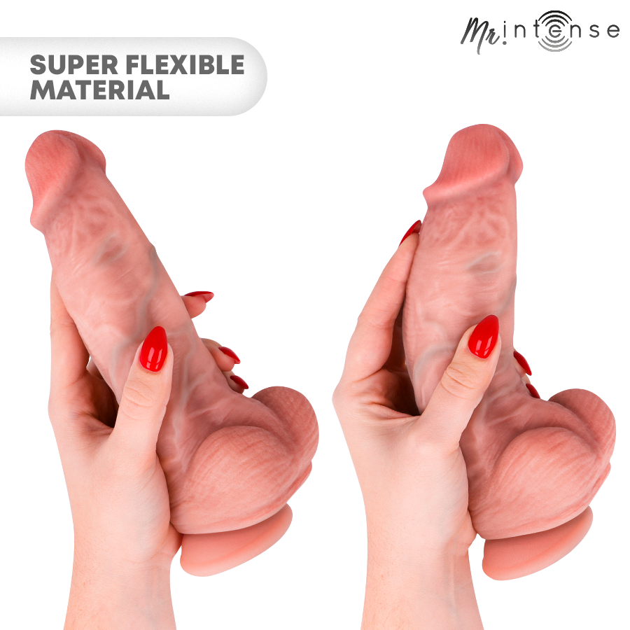 MR. INTENSE DILDOS GODEMICHET SILICONE SPENCER MOYEN 23 CM -Ø- 5,7 CM — vue détaillée