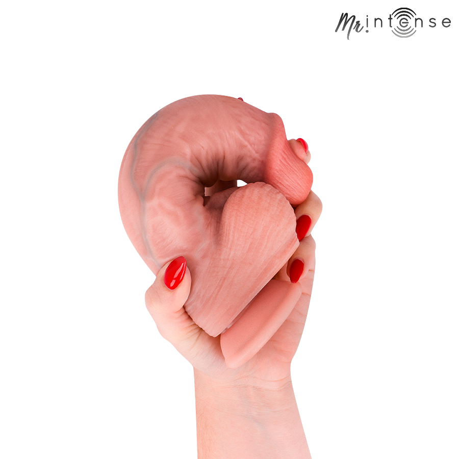 MR. INTENSE DILDOS GODEMICHET SILICONE SPENCER MOYEN 23 CM -Ø- 5,7 CM — accessoires inclus