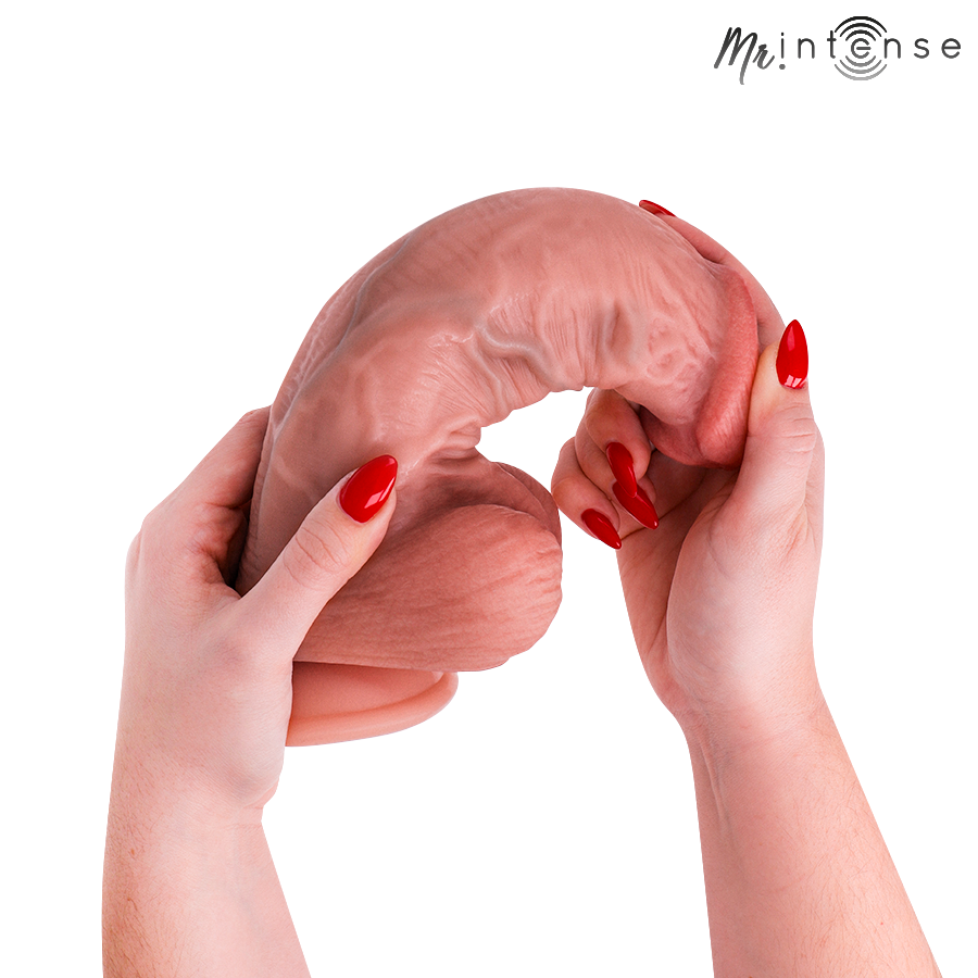 MR. INTENSE DILDOS GODEMICHET SILICONE SPENCER GRAND PÉNIS 25,5 CM -Ø- 6,2 CM — accessoires inclus